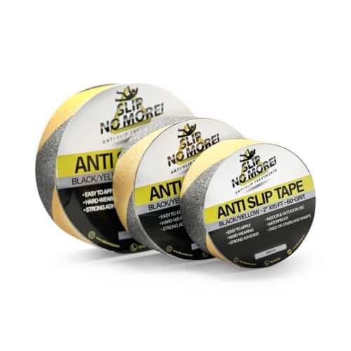 Anti-Slip Tape 2inch BLACK &YELLOW 60 Grit
