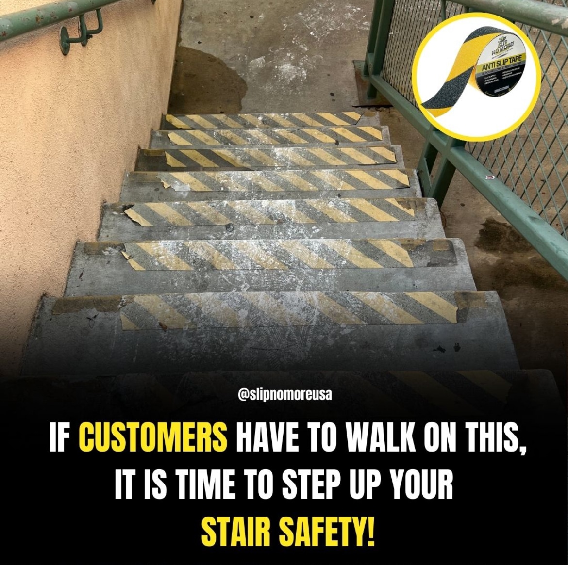 How Stair Anti Slip Tape Can Prevent Accidents